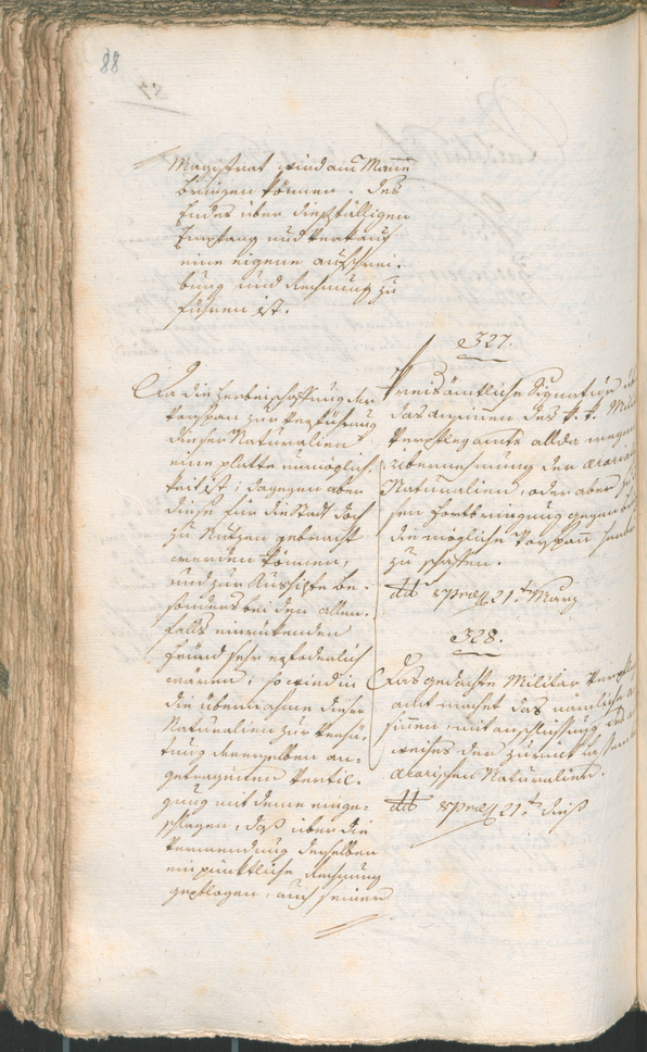 Civic Archives of Bozen-Bolzano - BOhisto Ratsprotokoll 1797 