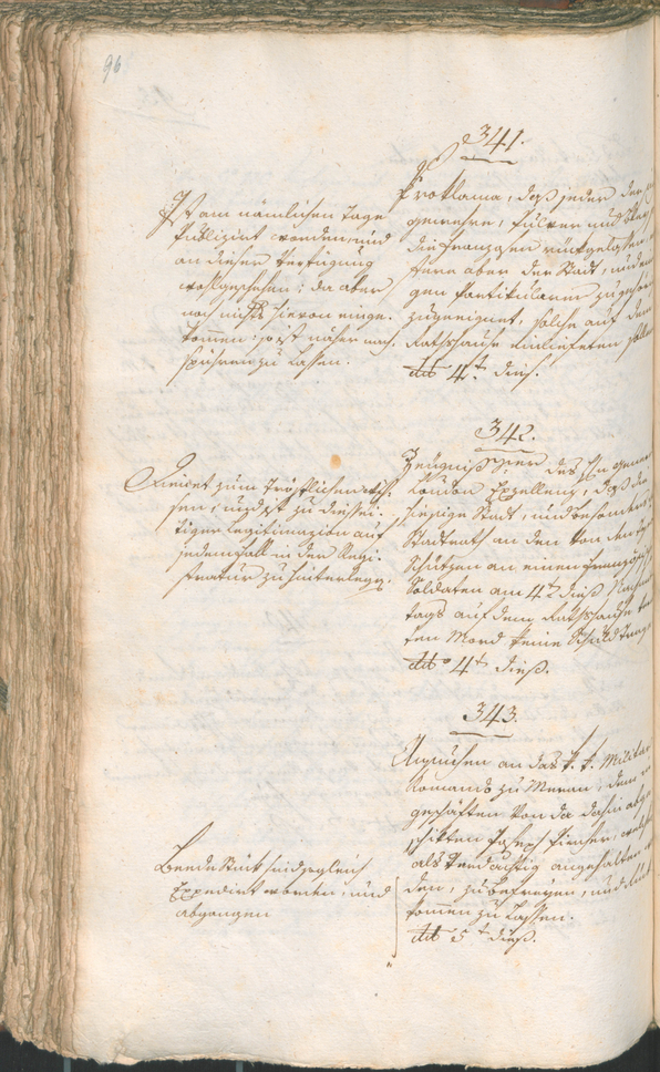 Civic Archives of Bozen-Bolzano - BOhisto Ratsprotokoll 1797 