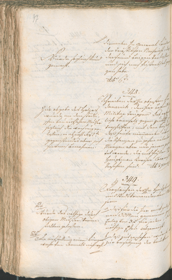 Civic Archives of Bozen-Bolzano - BOhisto Ratsprotokoll 1797 