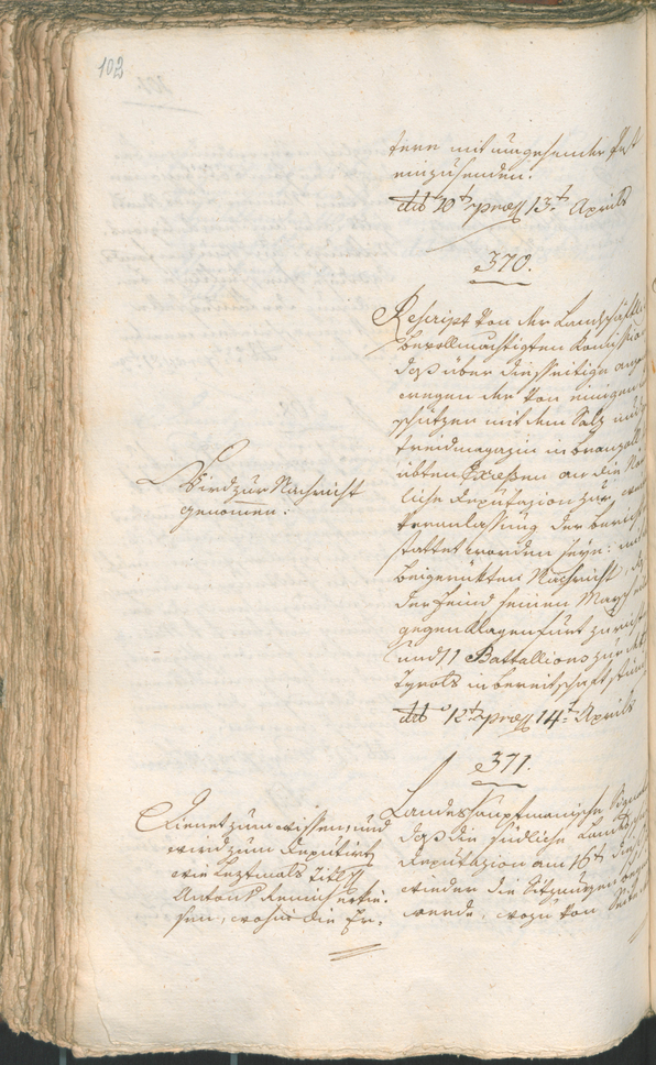 Civic Archives of Bozen-Bolzano - BOhisto Ratsprotokoll 1797 