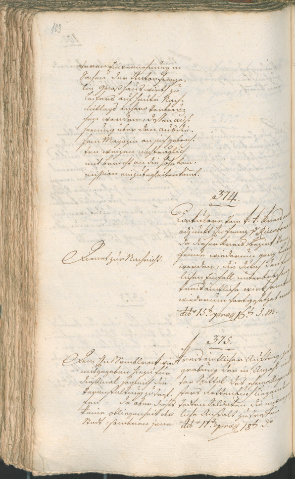 Civic Archives of Bozen-Bolzano - BOhisto Ratsprotokoll 1797 