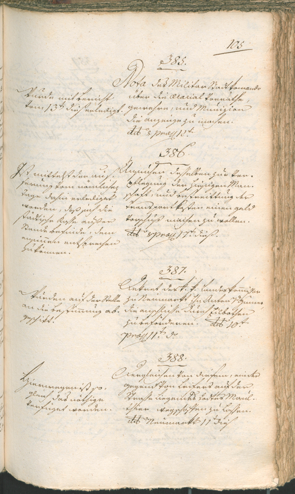 Civic Archives of Bozen-Bolzano - BOhisto Ratsprotokoll 1797 