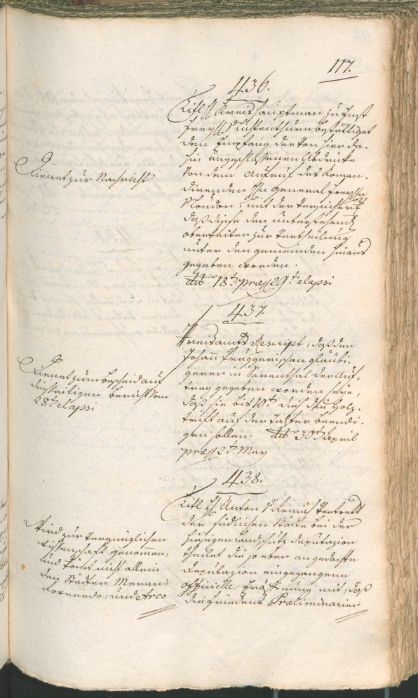 Civic Archives of Bozen-Bolzano - BOhisto Ratsprotokoll 1797 