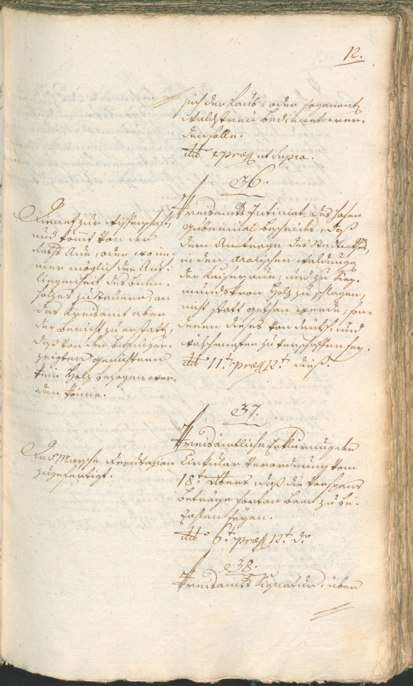 Civic Archives of Bozen-Bolzano - BOhisto Ratsprotokoll 1797 