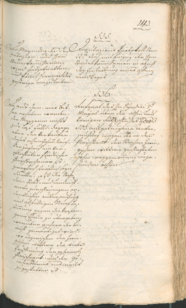 Civic Archives of Bozen-Bolzano - BOhisto Ratsprotokoll 1797 