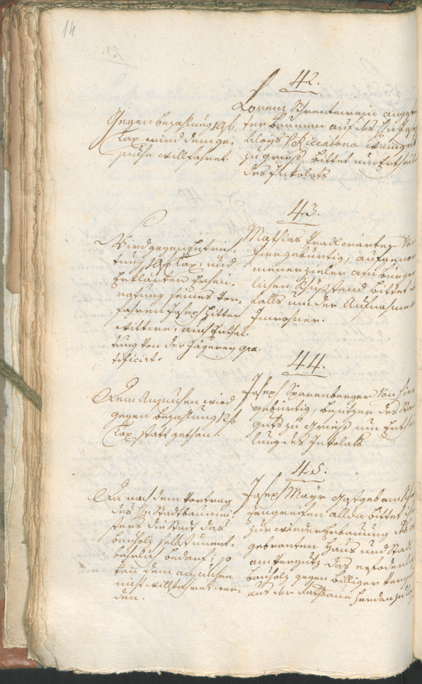 Civic Archives of Bozen-Bolzano - BOhisto Ratsprotokoll 1797 