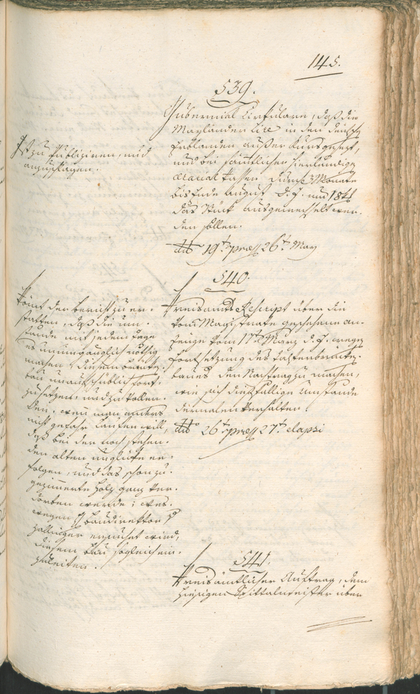 Civic Archives of Bozen-Bolzano - BOhisto Ratsprotokoll 1797 