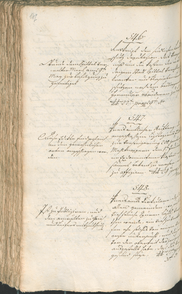 Stadtarchiv Bozen - BOhisto Ratsprotokoll 1797 