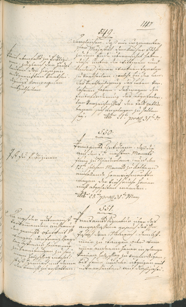 Civic Archives of Bozen-Bolzano - BOhisto Ratsprotokoll 1797 