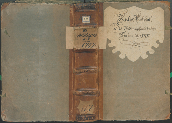 Civic Archives of Bozen-Bolzano - BOhisto Ratsprotokoll 1797 