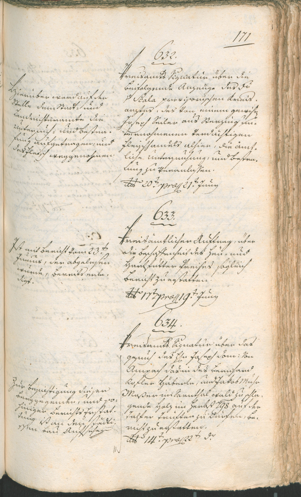 Civic Archives of Bozen-Bolzano - BOhisto Ratsprotokoll 1797 