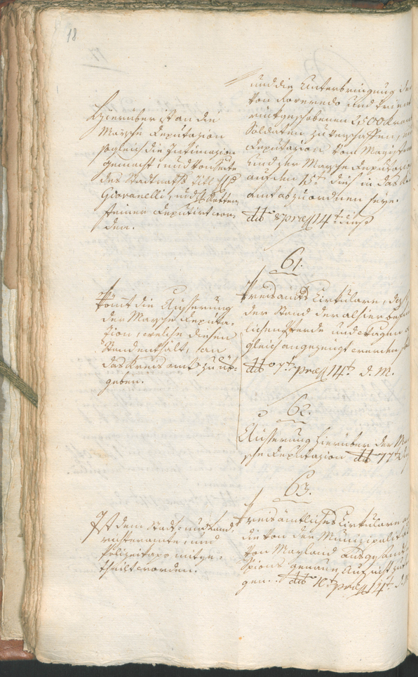 Civic Archives of Bozen-Bolzano - BOhisto Ratsprotokoll 1797 