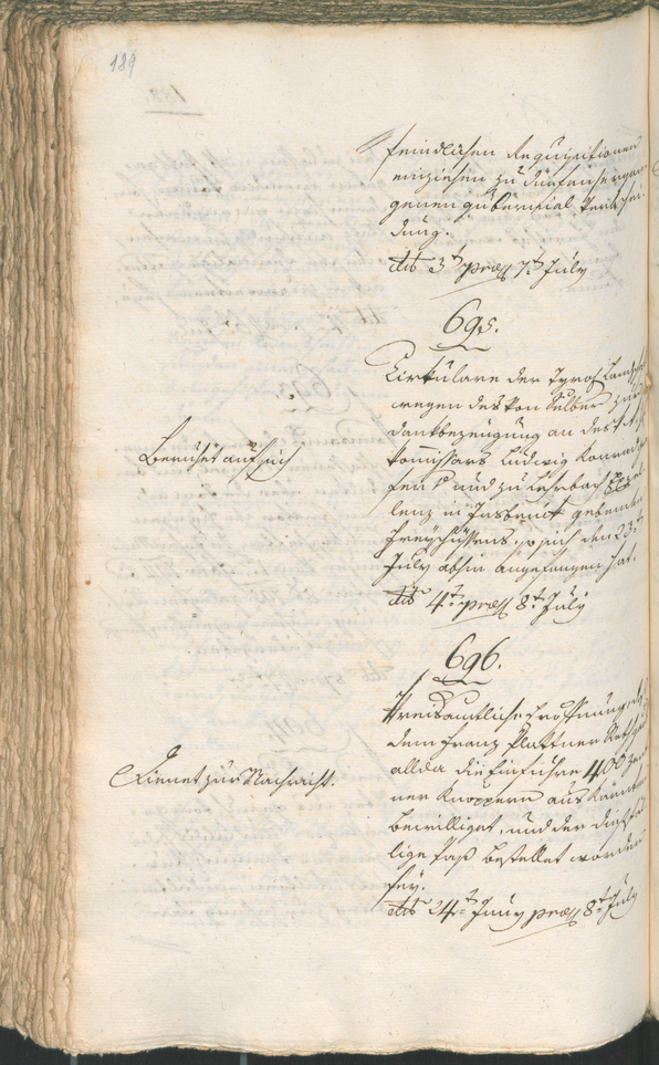 Civic Archives of Bozen-Bolzano - BOhisto Ratsprotokoll 1797 