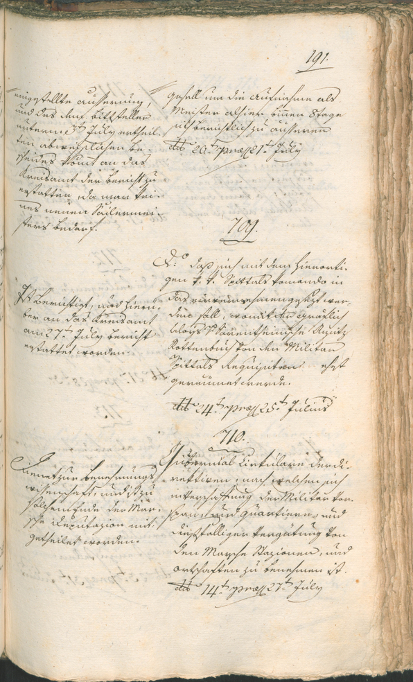 Civic Archives of Bozen-Bolzano - BOhisto Ratsprotokoll 1797 