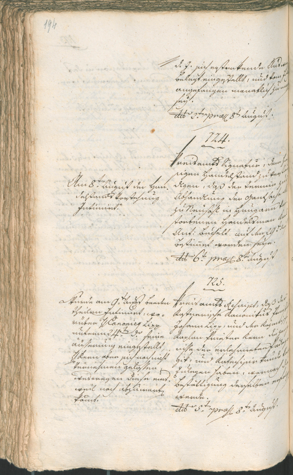 Civic Archives of Bozen-Bolzano - BOhisto Ratsprotokoll 1797 