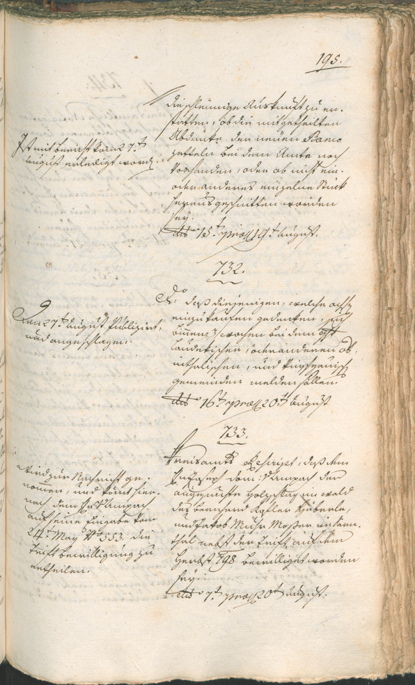 Civic Archives of Bozen-Bolzano - BOhisto Ratsprotokoll 1797 