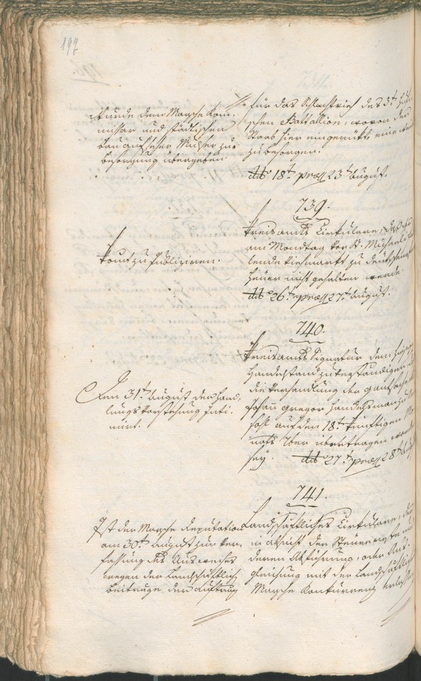 Civic Archives of Bozen-Bolzano - BOhisto Ratsprotokoll 1797 