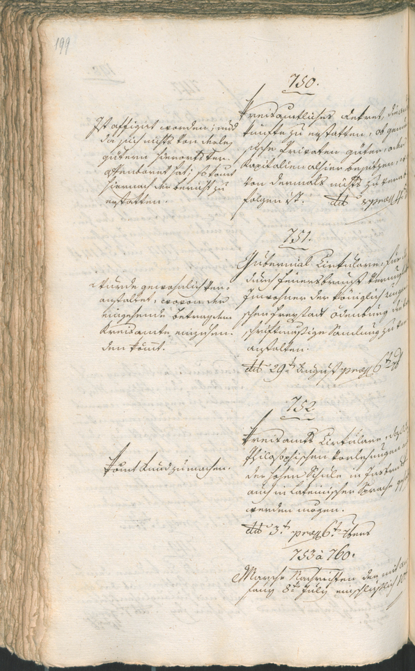 Civic Archives of Bozen-Bolzano - BOhisto Ratsprotokoll 1797 