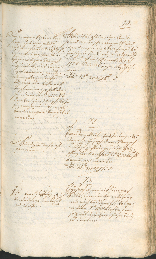 Civic Archives of Bozen-Bolzano - BOhisto Ratsprotokoll 1797 