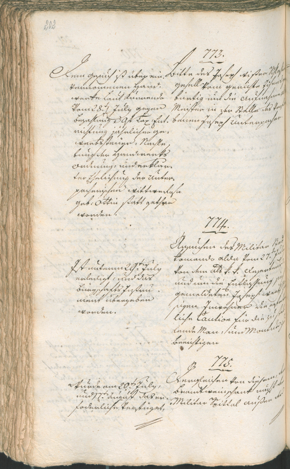 Civic Archives of Bozen-Bolzano - BOhisto Ratsprotokoll 1797 