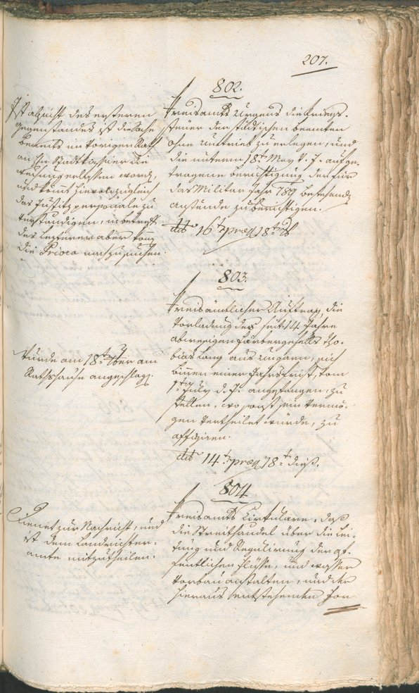 Civic Archives of Bozen-Bolzano - BOhisto Ratsprotokoll 1797 