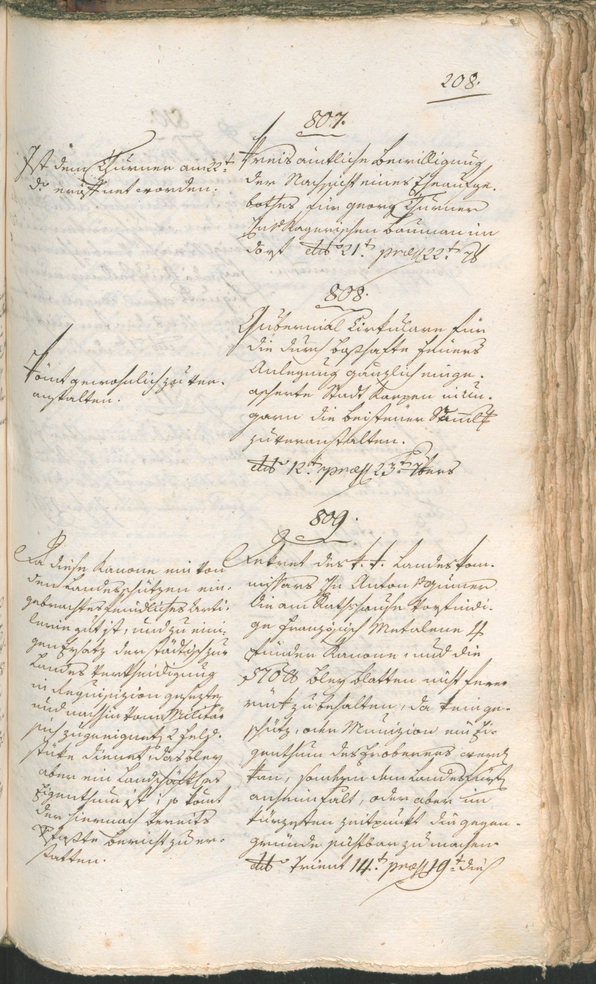 Civic Archives of Bozen-Bolzano - BOhisto Ratsprotokoll 1797 