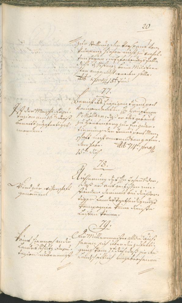 Civic Archives of Bozen-Bolzano - BOhisto Ratsprotokoll 1797 