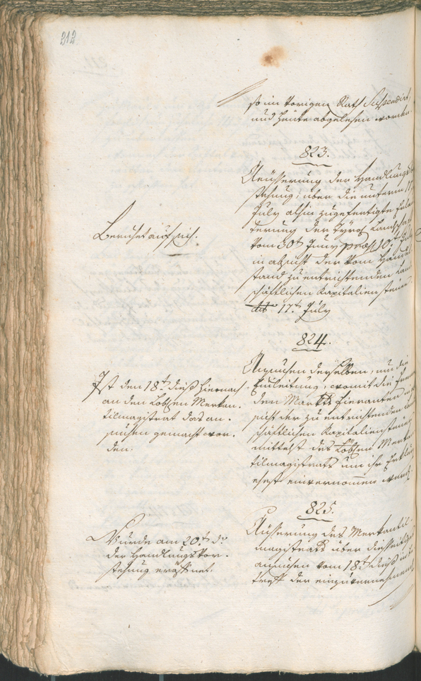 Civic Archives of Bozen-Bolzano - BOhisto Ratsprotokoll 1797 