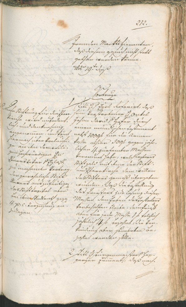 Civic Archives of Bozen-Bolzano - BOhisto Ratsprotokoll 1797 