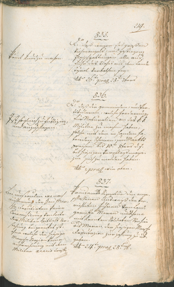 Civic Archives of Bozen-Bolzano - BOhisto Ratsprotokoll 1797 