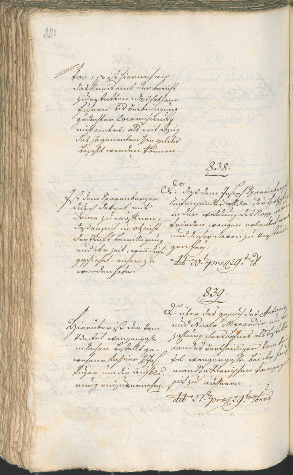 Civic Archives of Bozen-Bolzano - BOhisto Ratsprotokoll 1797 