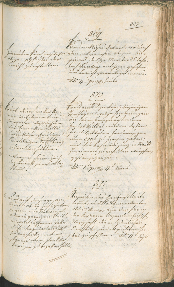 Civic Archives of Bozen-Bolzano - BOhisto Ratsprotokoll 1797 