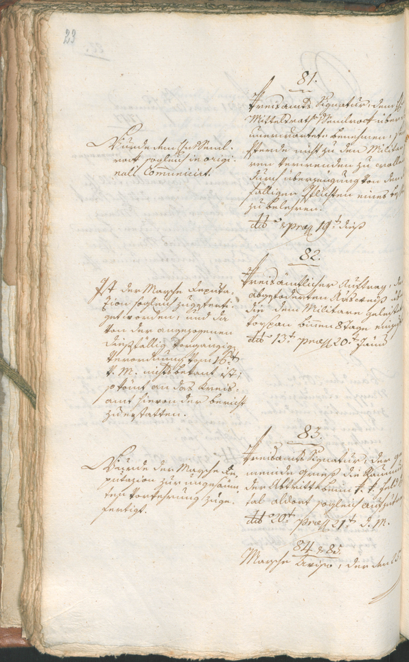 Civic Archives of Bozen-Bolzano - BOhisto Ratsprotokoll 1797 