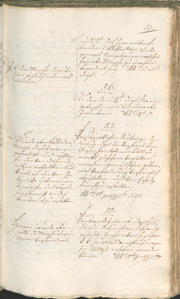 Civic Archives of Bozen-Bolzano - BOhisto Ratsprotokoll 1797 