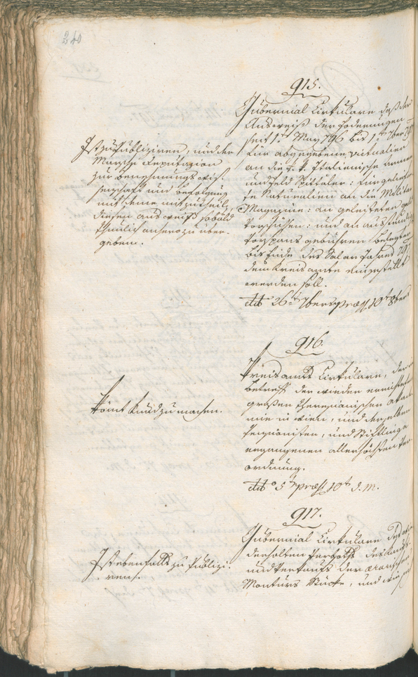 Civic Archives of Bozen-Bolzano - BOhisto Ratsprotokoll 1797 