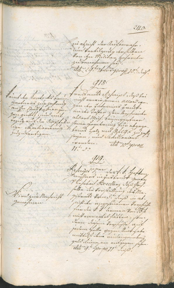 Civic Archives of Bozen-Bolzano - BOhisto Ratsprotokoll 1797 