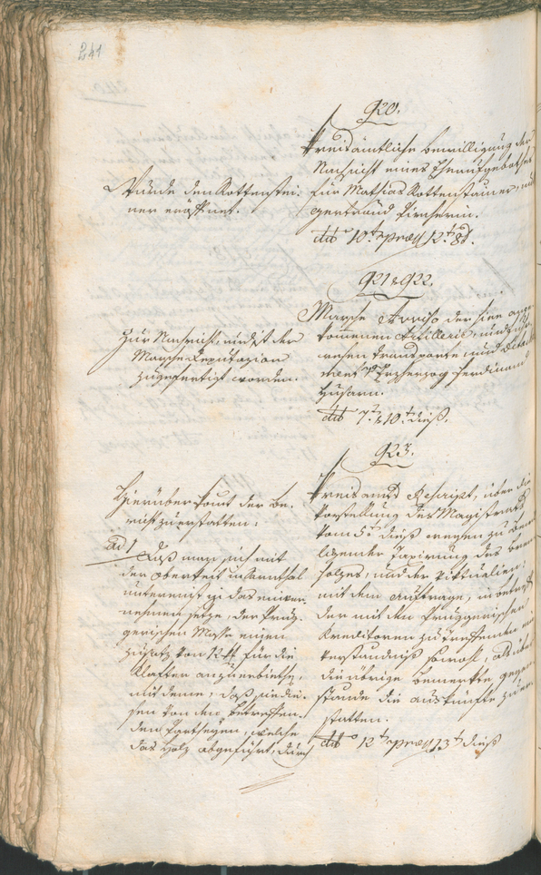 Civic Archives of Bozen-Bolzano - BOhisto Ratsprotokoll 1797 