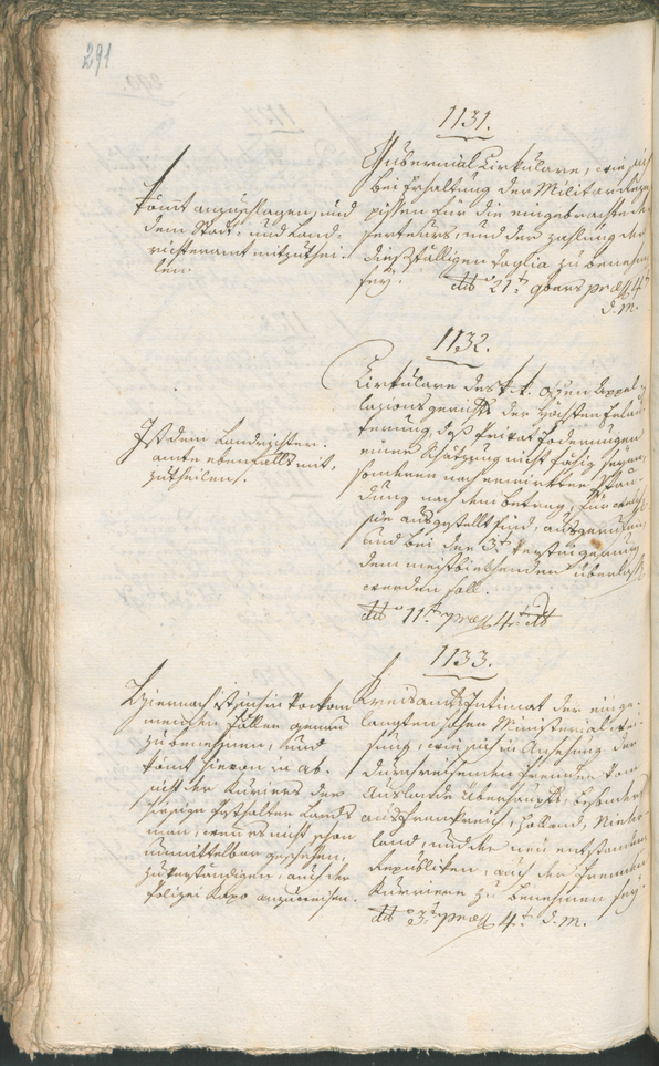 Civic Archives of Bozen-Bolzano - BOhisto Ratsprotokoll 1797 