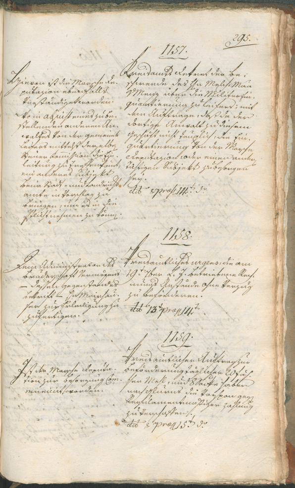 Civic Archives of Bozen-Bolzano - BOhisto Ratsprotokoll 1797 