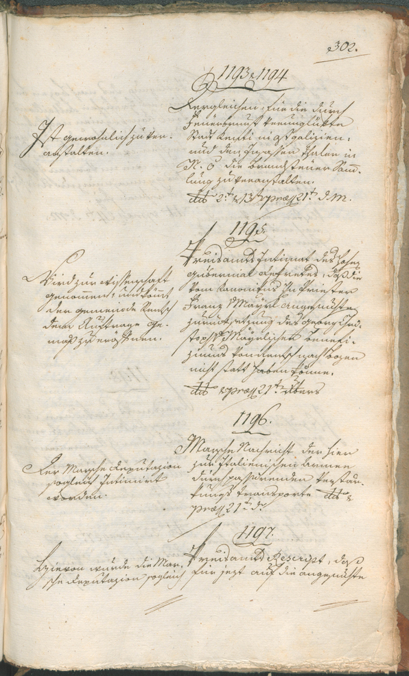 Civic Archives of Bozen-Bolzano - BOhisto Ratsprotokoll 1797 