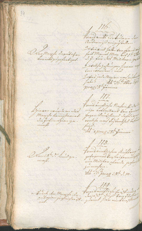 Civic Archives of Bozen-Bolzano - BOhisto Ratsprotokoll 1797 