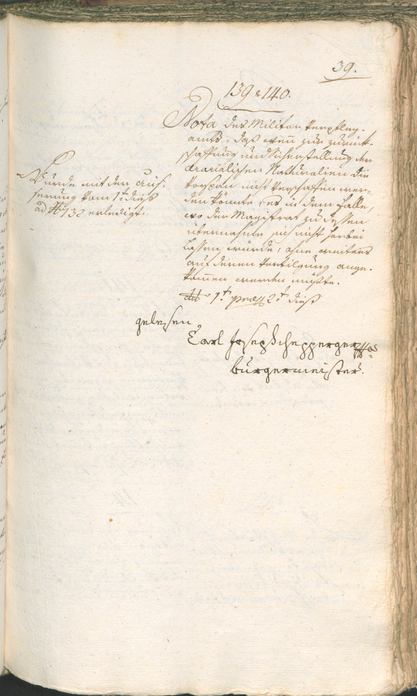 Civic Archives of Bozen-Bolzano - BOhisto Ratsprotokoll 1797 