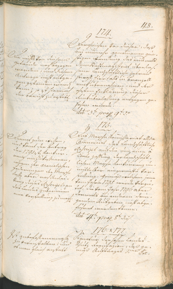 Civic Archives of Bozen-Bolzano - BOhisto Ratsprotokoll 1797 