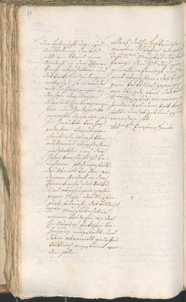 Civic Archives of Bozen-Bolzano - BOhisto Ratsprotokoll 1797 