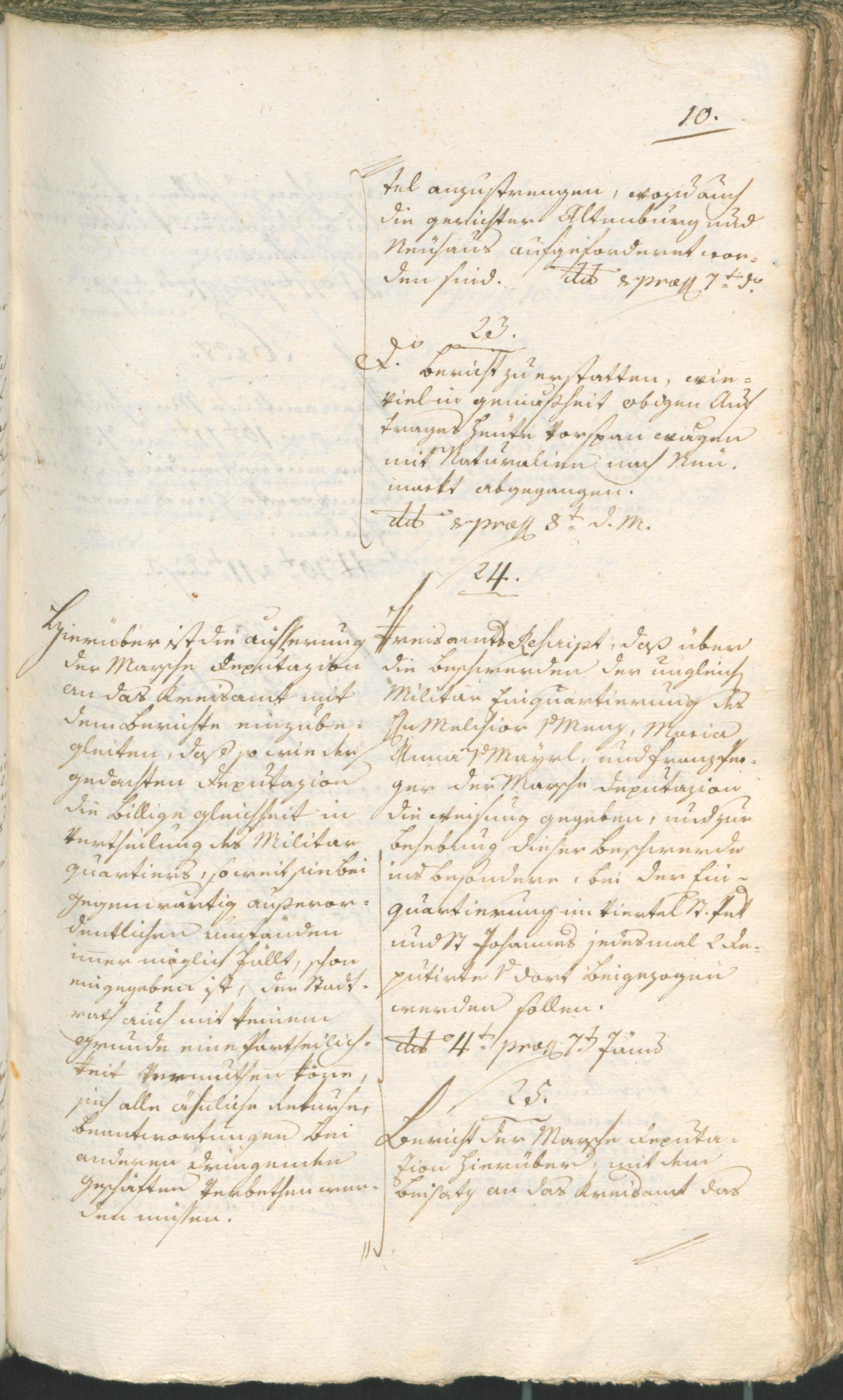 Civic Archives of Bozen-Bolzano - BOhisto Ratsprotokoll 1797 