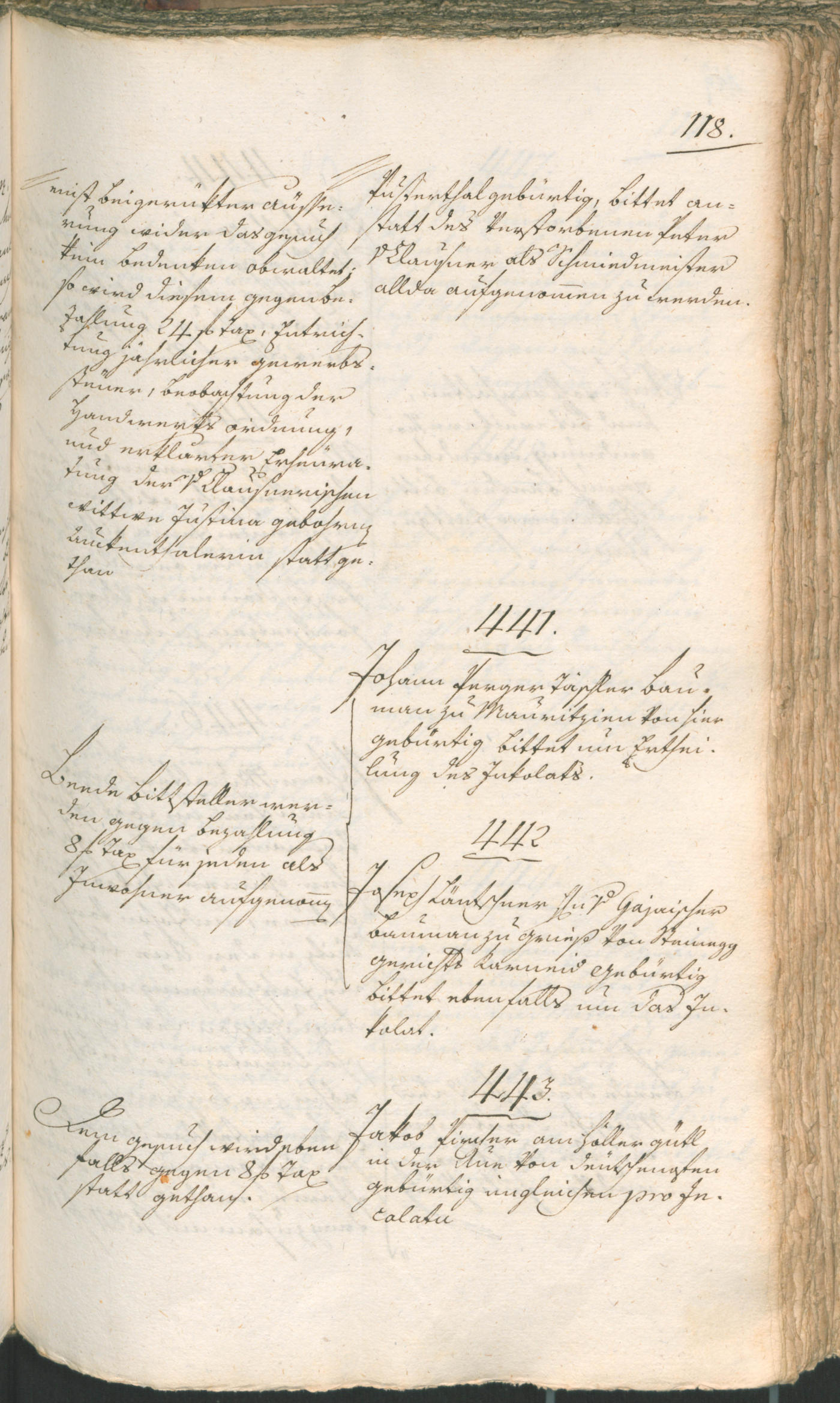 Stadtarchiv Bozen - BOhisto Ratsprotokoll 1797 