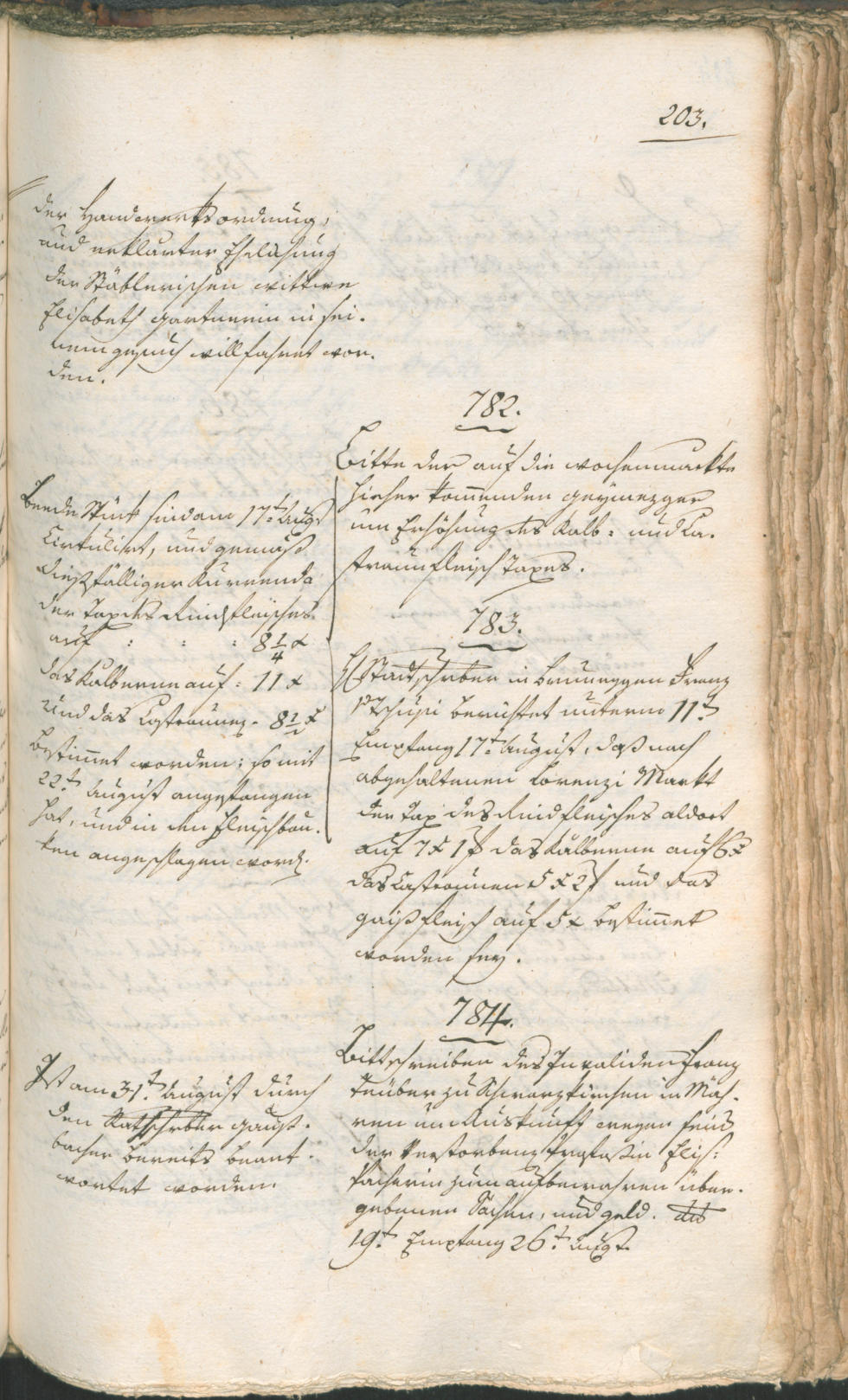 Archivio Storico della Città di Bolzano - BOhisto protocollo consiliare 1797 
