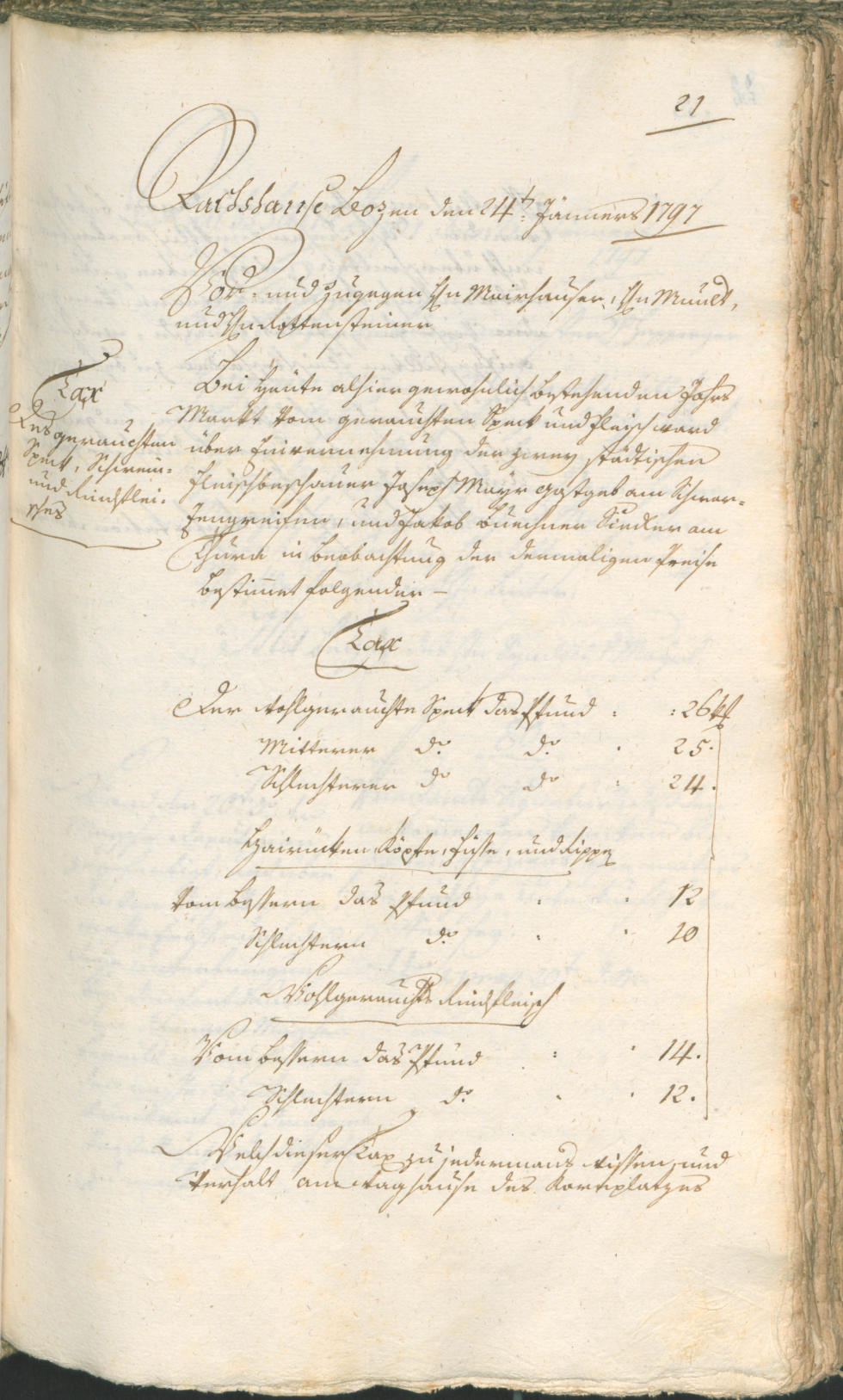 Civic Archives of Bozen-Bolzano - BOhisto Ratsprotokoll 1797 