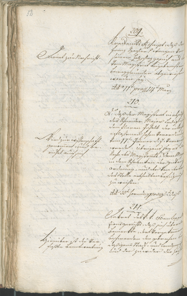 Civic Archives of Bozen-Bolzano - BOhisto Ratsprotokoll 1798 