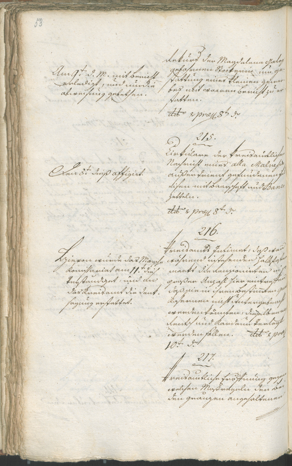 Civic Archives of Bozen-Bolzano - BOhisto Ratsprotokoll 1798 